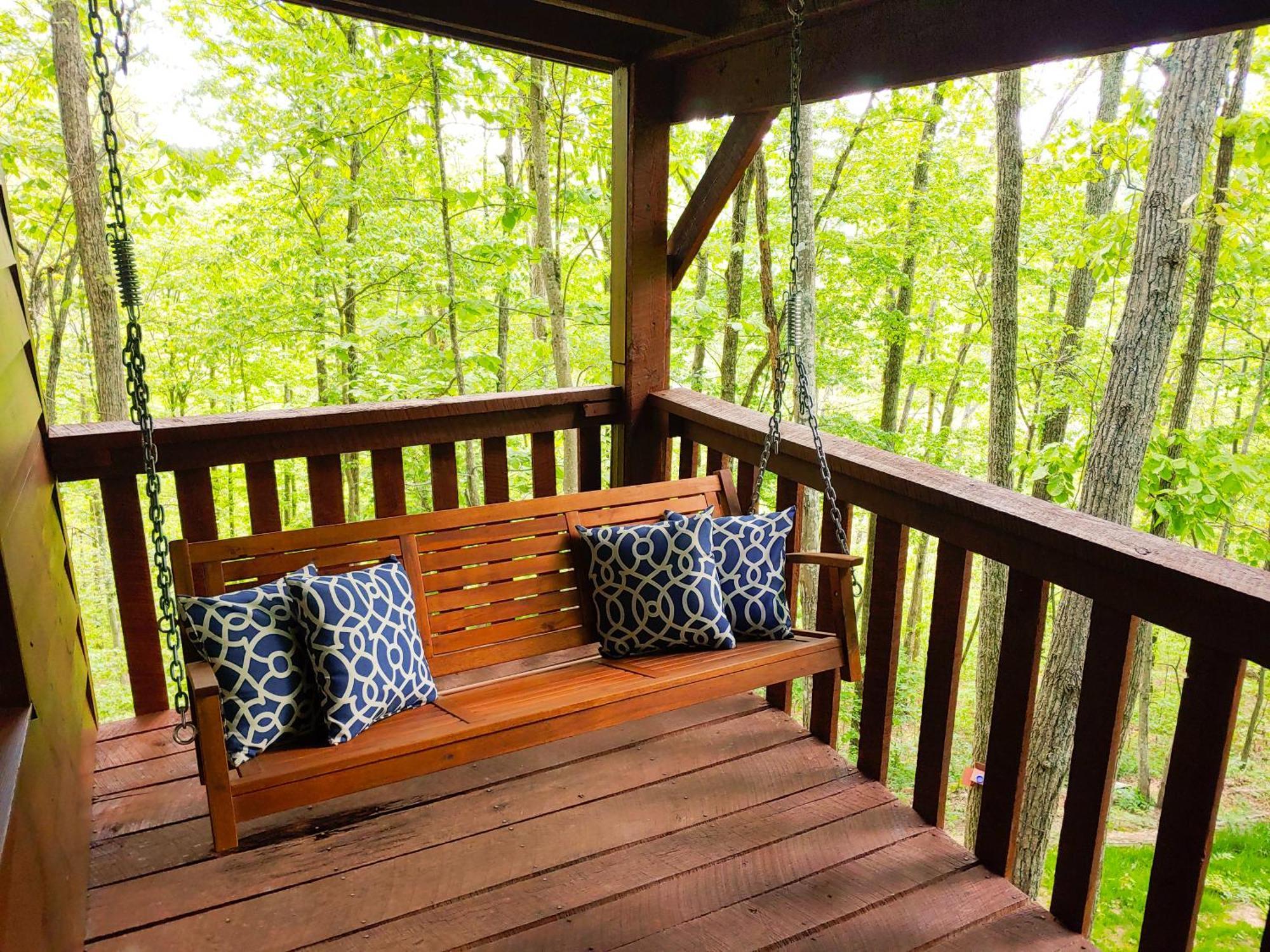 Trailseeker Cabin W King Bed Hot Tub At Red River Gorge Natural Bridge Stanton Exterior photo