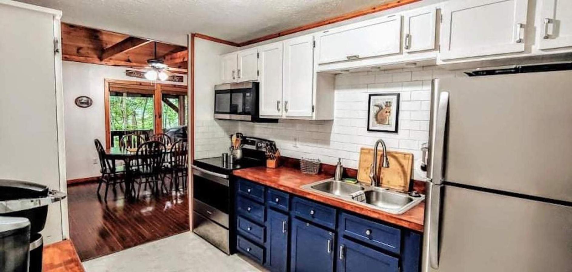 Trailseeker Cabin W King Bed Hot Tub At Red River Gorge Natural Bridge Stanton Exterior photo