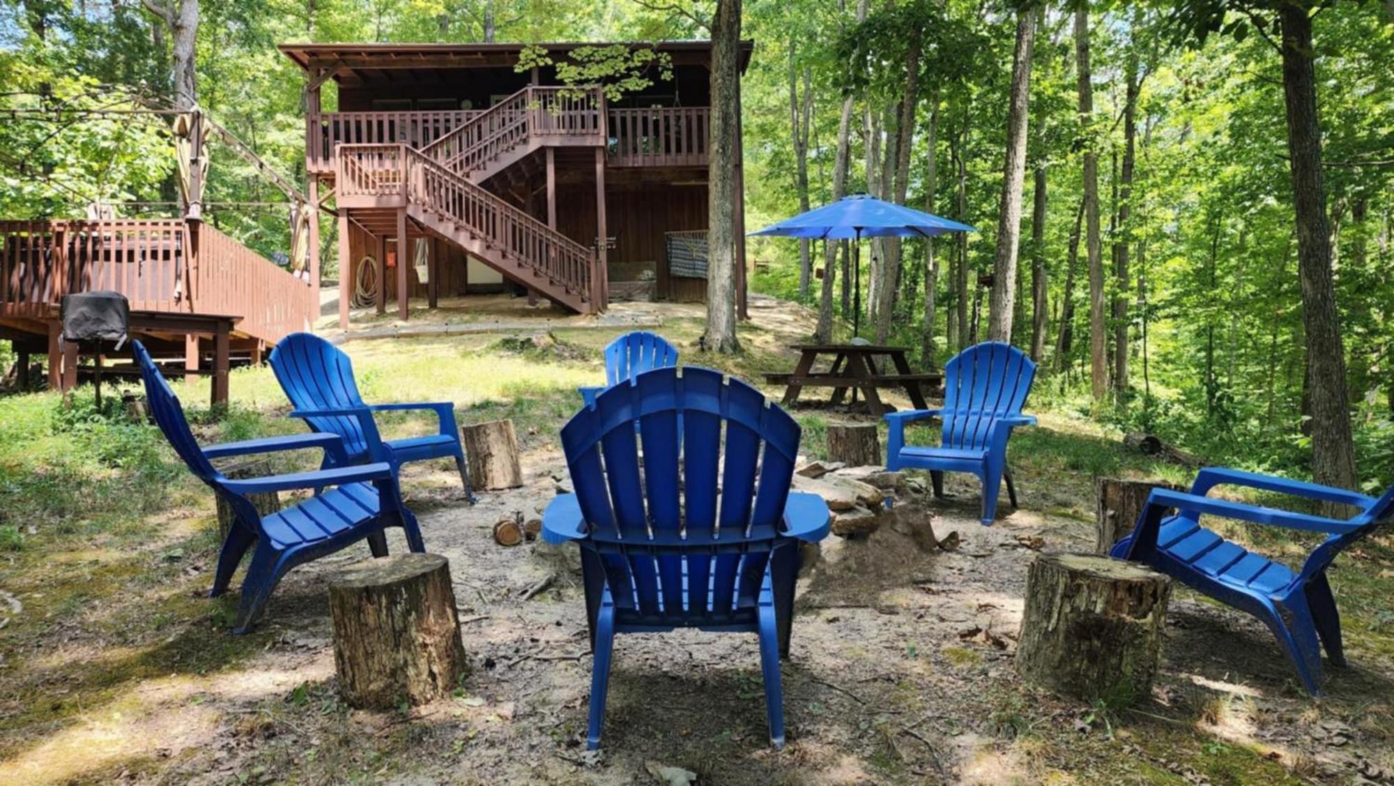 Trailseeker Cabin W King Bed Hot Tub At Red River Gorge Natural Bridge Stanton Exterior photo