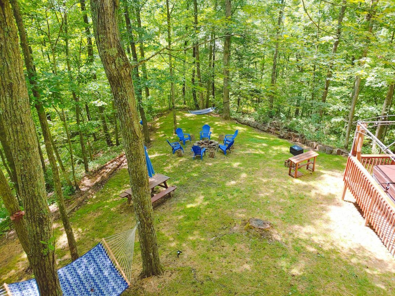 Trailseeker Cabin W King Bed Hot Tub At Red River Gorge Natural Bridge Stanton Exterior photo